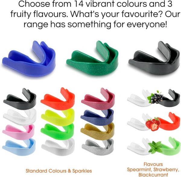 Boil & Bite Mouth Guard/Gum Shield – Mouldable Mouthguard/gumshields - CE Approved, School Sports, Rugby, Hockey, Boxing, GAA, Martial Arts - Image 8