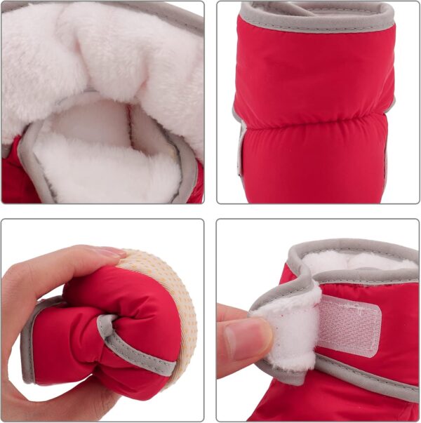 Baby Boys Girls Anti-Slip Soft Sole Winter Warm Slipper Boots Infant Crib Shoes - Image 3