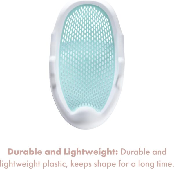 Tranquil Beauty Newborn Baby Bath with Snug Head Support - Bath Tub for Infant - Baby Baths Essentials - Toddler Bath Seat - Wishlist Items for Babies - Bathtub for Newborns - Image 4