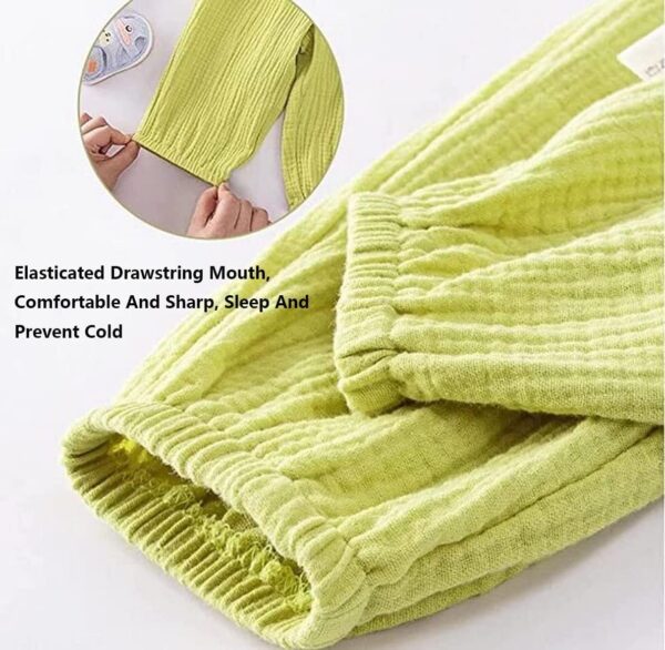 Baby Boy Girl Spring Autumn Clothes Twin Kid Infant Toddler Bloomers Elastic Harem Pants, Baby Light Long Trousers Cotton Climate Trousers Boys Girls Summer Trousers, Pack of 3 - Image 7