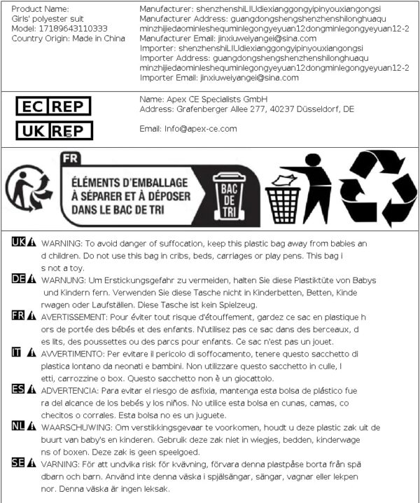 Children's Clothing Set Clothing Sets for Baby Boys Girls: Striped Print Cotton T-Shirt Top + Little Bear Printed Shorts Long Trousers Bloomers Trousers 2-Piece Clothing Set - Image 9