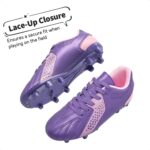 DREAM PAIRS Boys Football Boots Shoes Kids Girls Soccer Athletics Sport Training Shoes Indoor Outdoor Football Shoes Sneakers for Unisex - Image 5