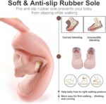 Baby Girls Boys First Walking Shoes Anti Slip Slippers Barefoot Shoes Toddler Infant Non Slip Sole Shoes - Image 3