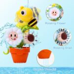 SOLMAN Bath Toys for 1 2 3 4 Years Old,Baby Bath Toys 6-12-18 Month,Toddler Bath Toys for 1-3 Year Old Girls Boys Gifts,Toys for 1 2 3 Year Old Boys Girls,Sensory Bath Toys for Baby Toy 6 to 12 Month - Image 2