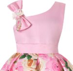 Cichic Girls' Party Flower Wedding Elegant Formal Dress 2-10 Years - Image 4