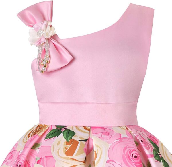 Cichic Girls' Party Flower Wedding Elegant Formal Dress 2-10 Years - Image 4