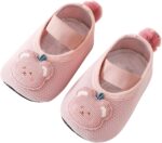 Boys Girls White Ankle Socks Baby Socks 0 3 Months First Socks Walkers Summer Boys Girls Shoes Print Non Soft Baby Floor Toddler Slip Prewalker 018M Boys Girls Girls' Tights White Tights Girls Tights - Image 3