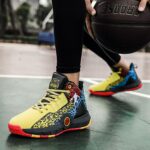 Boys' Basketball Shoes Men's Fashion Trainers Running Shoes Athletic Sport Basketball Sneakers Gym Fitness Walking Casual Shoes - Image 3