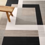 Hafaa Rugs Living Room - Area Rugs for Bedroom Modern Floor Carpet - Geometric style Durable Soft Touch Non Shedding Small Floor Rug Easy to Clean(40 x 60Cm, Milo Neutral) - Image 7
