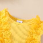 HEOXIN Baby Girl Infant Toddler Dress, 18, Pink, 0-18M - Image 7