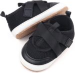 Toddler Slip On Shoes Baby Boy Girl Woven Loafers Mesh Sports Shoes Solid Color Baby Infant First Walking Shoes White Tennis Shoes for Girls Kids Kids White Tennis Shoes Boys - Image 5