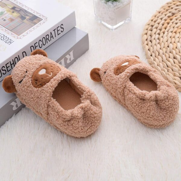 Baby Boys Girls First Walking Shoes Cartoon Slippers Boys Infant Warm Baby Baby Shoes Infant Slip On Baby First Walking Shoes - Image 5