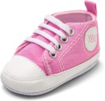 TDEOK 9 old baby winter shoes for babies aged 3 months, pink, 0-3 Months