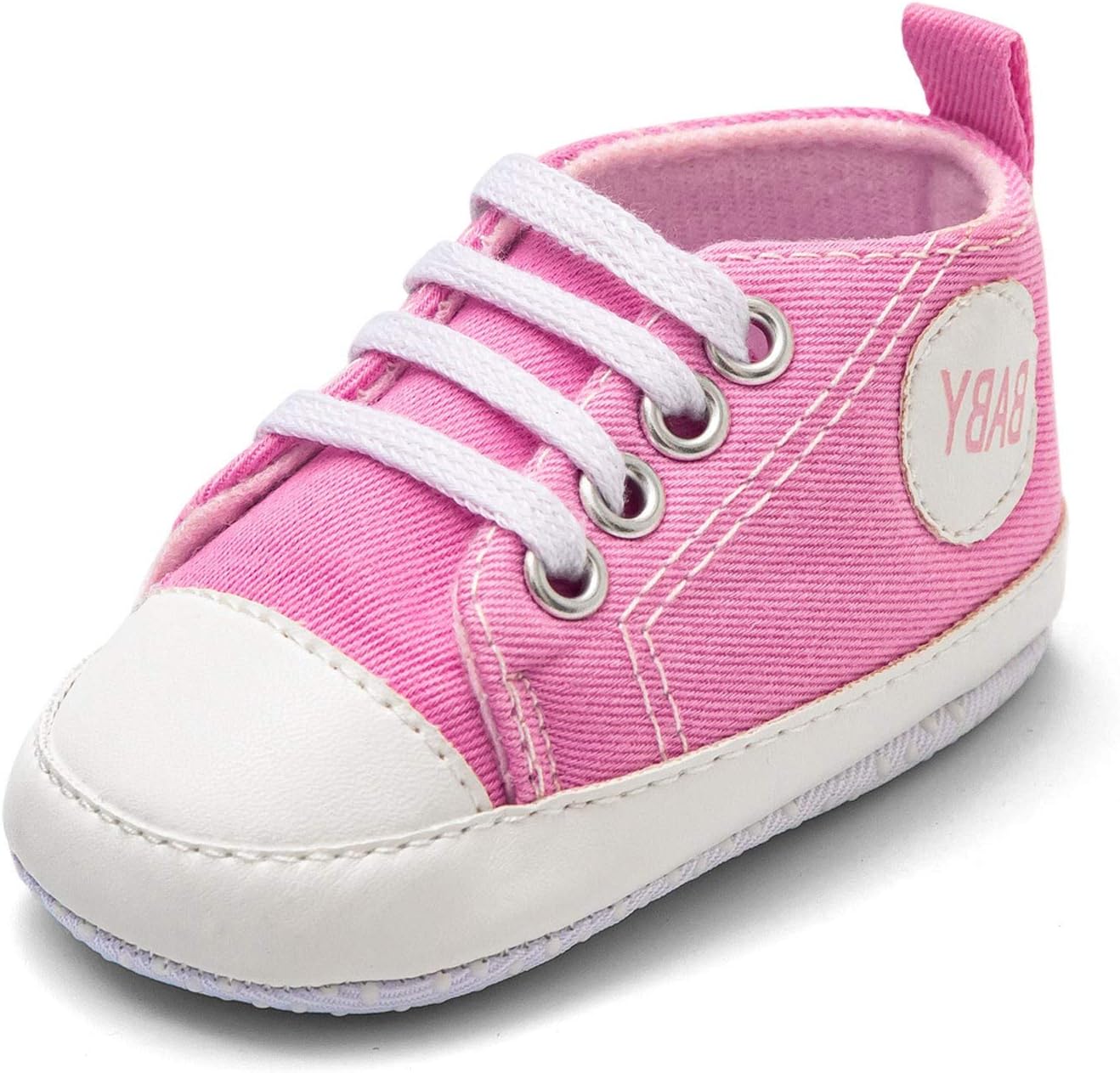 71WK46Ne7dL._AC_SL1500_.jpg TDEOK 9 old baby winter shoes for babies aged 3 months, pink, 0-3 Months - Image 1