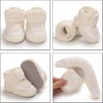 Baby Boy Booties 6 12 Months Baby Outdoor Boots Warm Shoes Soft Booties Comfortable Boots Infant Toddler Warming Home Shoes Snow Boots for Baby Girls Baby Slippers 6 12 Months Baby Girl Shoes Boots - Image 5