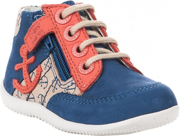 Kickers Unisex Babies’ Boots Blue Size: 4 Child UK - Image 2