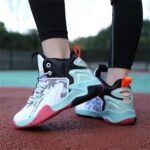 Light up Toddler Shoes Boys Sneakers Girls Trainers Comfort High Top Basketball Shoes for Boys(Little Kid/Big Kid) Big Kids Girl Shoes Size 4 - Image 7