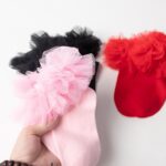 JUPSK Girls White Frilly Socks Kids Ballet Ruffle Lace Cotton Dance Dress Ankle Socks for Toddlers Baby 1-9 Years 3 Pairs - Image 7