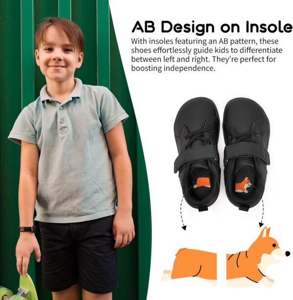 Kids Barefoot Sneaker Wide School Shoes Toddler Trainers Boys Girls Minimalist Running Shoes - Image 5