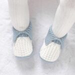 Neiwech Baby Booties Newborn Hand Knit Sock Shoes Soft Cozy First Walkers for Infant Boys Girls - Image 2