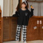 GOSO Pyjamas for Girls 8-9 9-10 11-12 12-13 14 Years Print Long Sleeve Casual Sleepwear Tops & Pants Gift for Kids - Image 2