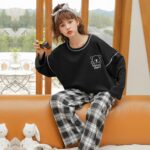 GOSO Pyjamas for Girls 8-9 9-10 11-12 12-13 14 Years Print Long Sleeve Casual Sleepwear Tops & Pants Gift for Kids - Image 6