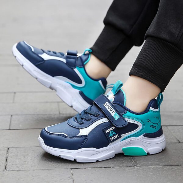 Girls Boys School Shoes - Girl's Cute Sneaker Toddler Little Kids Shoes Kids Athletic Shoes Light Up Trainers Kids Boys' Handsome Sneakers School Shoes for Children/Boys/Girls - Image 5