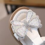 ROLAQDK Toddler Girls Shoes Size 6 Girls Dress Shoes Butterfly Rhinestones Party Wedding Princess Daily Wear for Toddler To Big Kids Sandal Size 13 Water Shoe Toddler Girl Toddler Shoes Size 5 Girls - Image 7