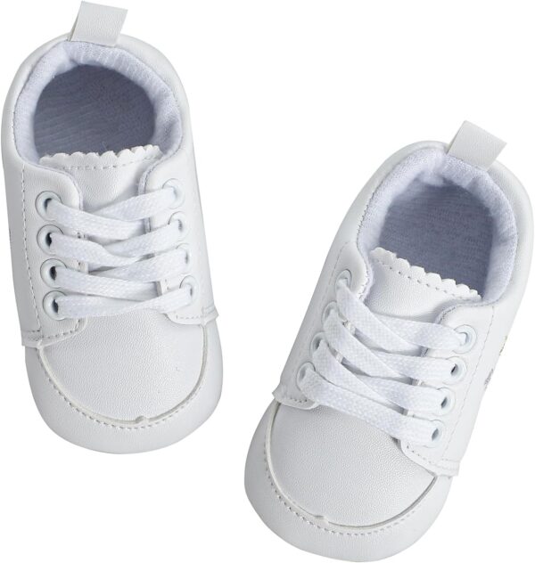 Cheerful Mario Baby Girls Mary Jane Shoes First Walking Shoes Soft PU Leather Cute Bowknot Anti Slip Soft Sole - Image 2