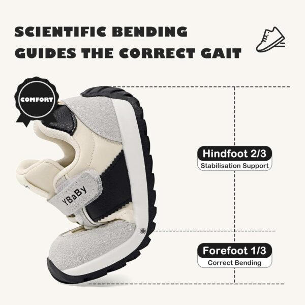 MK MATT KEELY Baby Boys Girls First Walking Shoes Toddlers Slip On Trainers Outdoor Pre Walker Shoes - Image 6