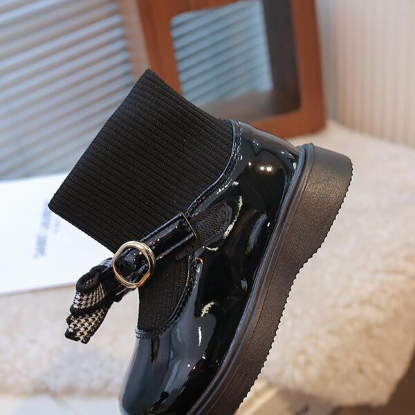 Soft Non-Slip Sock Shoes Girls Evening Shoes Single Shoes Loafers Soft Sole Girls Princess Shoes Non-Slip Baby Shoes Children's Shoes Barefoot Shoes Girls - Image 6