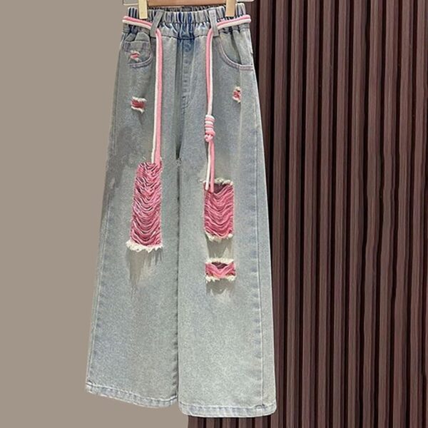 CHENSIYU Kids Boys Girls White Boys Joggers Toddler Regular Fit Trousers Toddler Casual Bloomer Trousers Infant Regular Fit Leggings Baby Girls Clothes Boys Trousers Age 4 - Image 2