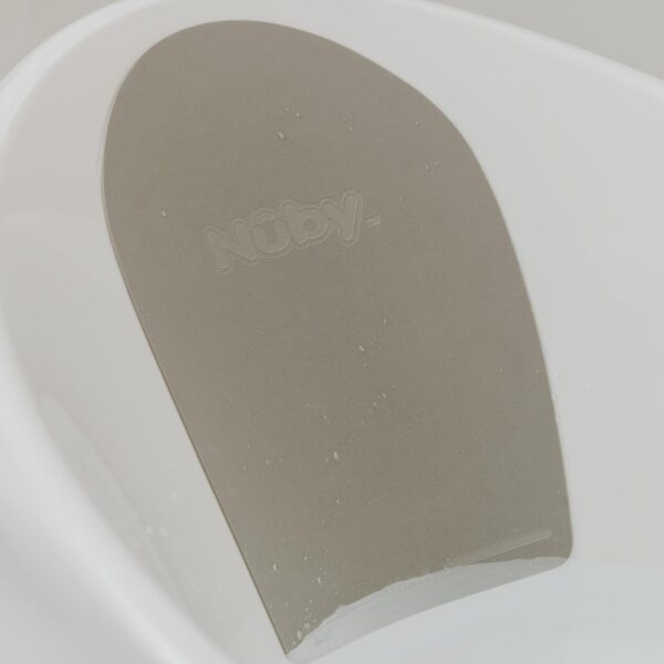 Nuby Sit Me Up Baby Bath with Built in Anti-Slip Bump and Soft Headrest - Bathtub Seat | Sitting Support | Suitable from 0-12 Months+ | Wash Cup and Plug Included - Image 4