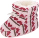 Baby Booties 6 12 Months Boys Baby Bootiess Shoes Fashion Toddler Colorful Little Girls Winter Warm Kids Baby Knitted Pre Walkers Boots Baby Trainers 6 12 Months Baby Boy Shoes Boots