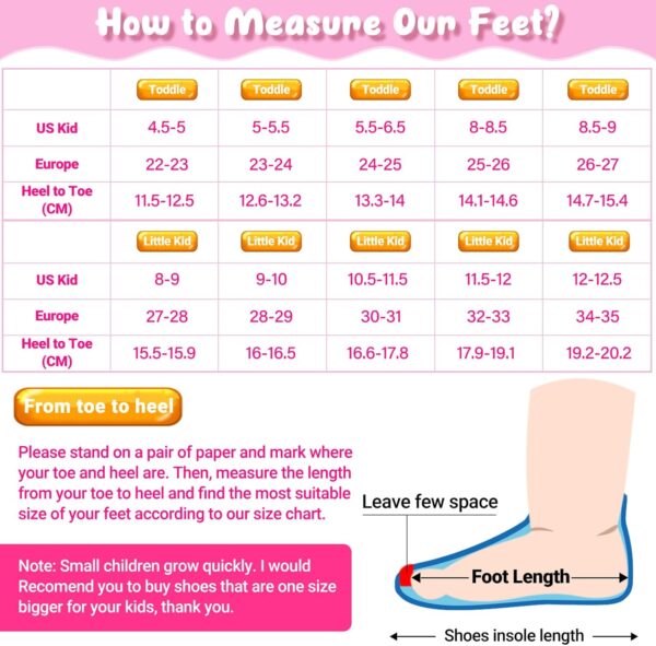 OWANVION Children's Water Shoes Quick Dry Non-Slip Water Skin Barefoot Swimming Water Shoes Kids Aqua Socks for Beach Pool for Boys Girls Toddler Infant - Image 7