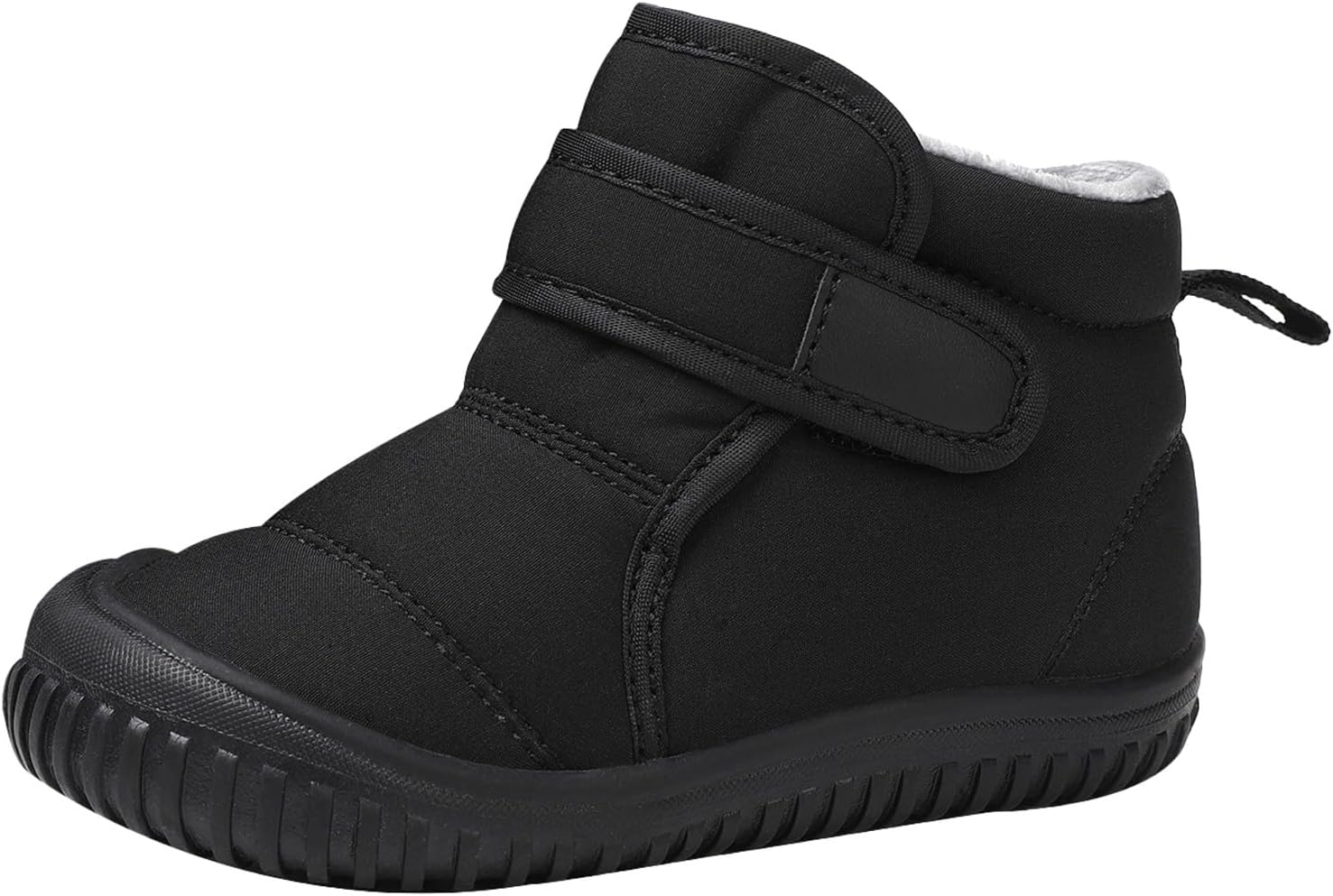 71aGgriydLL._AC_SL1500_.jpg SRTUMEY Baby Girls Winter Snow Boots Kids Winter Boots Warm Fur Lined Walking Boots Anti Slip Ankle Boots School Boots Baby Boys Girls Snow Shoes Christmas Novelty Gifts - Image 1