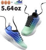 DREAM PAIRS Trainers for Boys Girls Lace-up Athletic Sneakers Durable Kids Running Shoes - Image 3