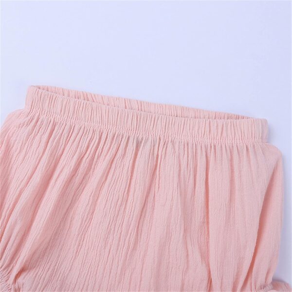Newborn Infant Baby Girls Boys Solid Color Cotton Linen Bloomer Basic Shorts 2023 Summer Shorts PP Pants - Image 2
