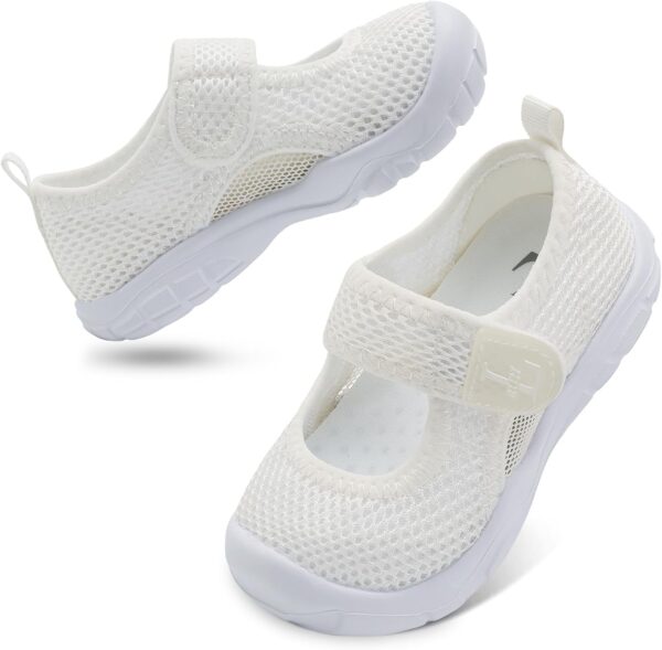 JIASUQI Toddler Boys Girls Sandals Breathable Barefoot Shoes Adjustable Lightweight Walking Shoes for Summer Indoor Outdoor - Image 2