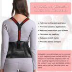 DOEOMK 5 in 1 Pregnancy Support Belt, Pregnancy Seat Belt with Shoulder Straps, Postpartum Belly Wrap, Maternity Belly Bands & Support for Relieve Back, Pelvic, Hip Pain for Labour & Recovery (XL) - Image 5