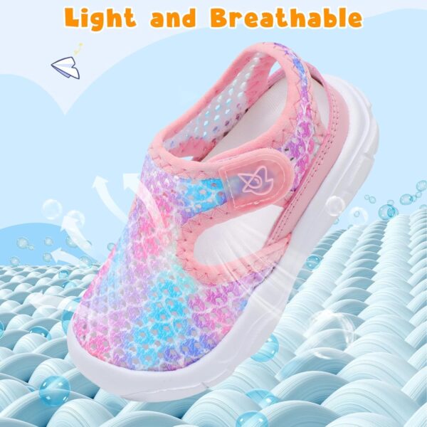 JIASUQI Toddler Sandals Boys Girls Wid Barefoot Water Sandals Kid Lightweight Water Shoes for Beach Swim - Image 6