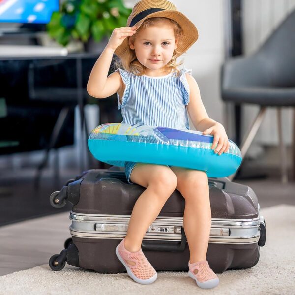 JIASUQI Toddler Sandals Boys Girls Wid Barefoot Water Sandals Kid Lightweight Water Shoes for Beach Swim - Image 5