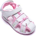 Daclay Girl's Sandals Soft Sole White Princess Comfortable Boys Kids Sandals - Image 4