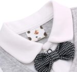 famuka Baby Boys Romper Infant Gentleman Bodysuit Wedding Clothes - Image 3