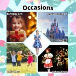 kmrfire Girls Graphic Princess Dress Kid Girl Casual Summer Dresses for 5-12Y - Image 4