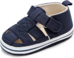 First Walking Shoes for Baby Boy Summer Fashion -Slip Prewalker Sandals Baby Crib Shoes Pierced Soft Baby Shoes Sandals Girls - Image 4