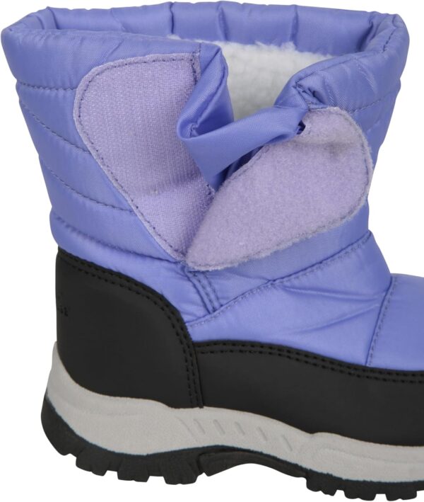 Mountain Warehouse Caribou Junior Kids Snow Boots - Snowproof, Fleece Lining, Warm, Insulated, High Traction Sole - Ideal For - Image 7