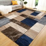 Majestic Rug – Large Washable Non-Slip Carpet for Living Room, Bedroom, Lounge, Dining, Kitchen Fluffy Thick Soft Modern Indoor Floor Rugs (Des 1, 120x170 cm) - Image 2