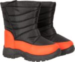 Mountain Warehouse Caribou Junior Kids Snow Boots - Snowproof, Fleece Lining, Warm, Insulated, High Traction Sole - Ideal For