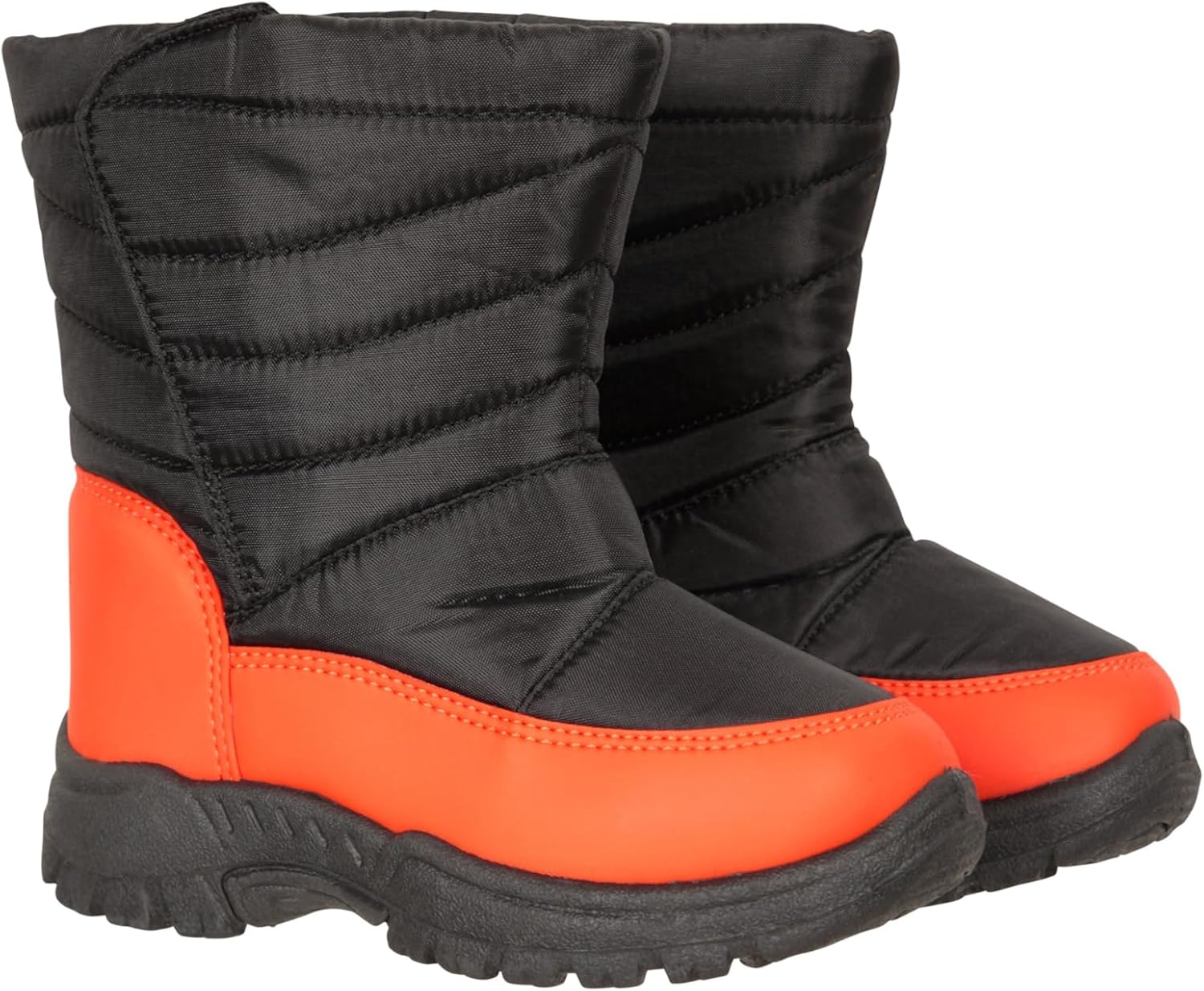 71calUYhiL._AC_SL1500_.jpg Mountain Warehouse Caribou Junior Kids Snow Boots - Snowproof, Fleece Lining, Warm, Insulated, High Traction Sole - Ideal For - Image 1